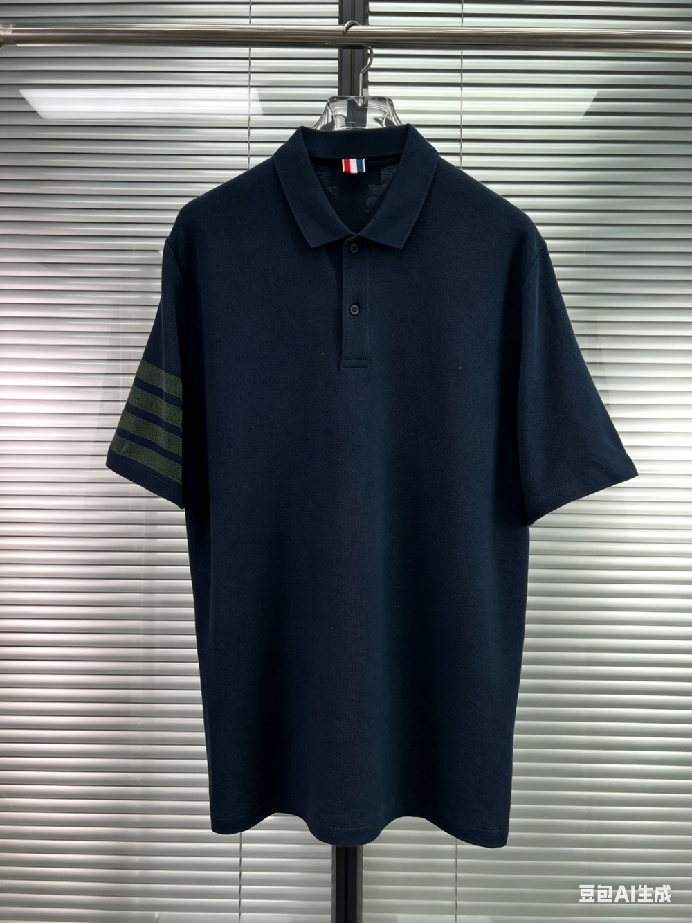 Thom Browne Short-Sleeve Shirt, Size M